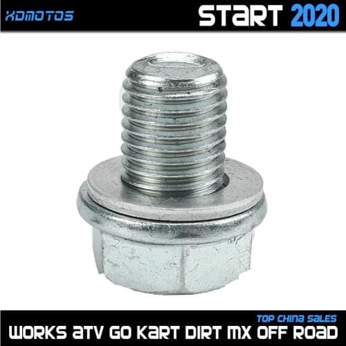 LF150 Magnetic Oil Drain Bolt Plug For lifan 150 1P56FMJ 150cc Horizontal Kick Starter Engines Dirt Pit Bike Spare Parts