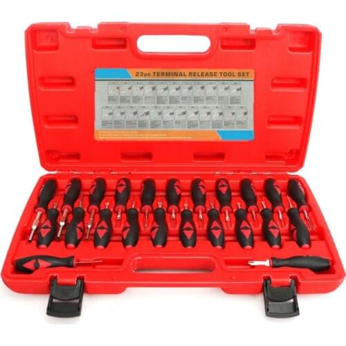 23pcs Car Universal Terminal Release Removal Tool Set Automotive Wiring Connector Crimp Pin Extractor For BMW Ford VW