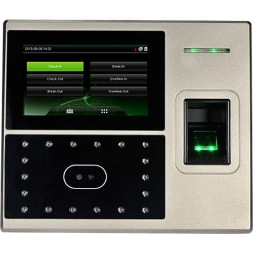 New Uface800/iface800 TCP/IP Fingerprint Face Attendance Machine Intelligent Linux System Biometric Machine Clock Recorder