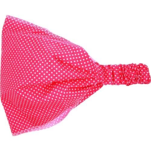 Trendy Headdress Beautiful Flowers Polka Dots Hairbands Headwear Hair Bands Headband For Children Girls Kids Gift FS0603