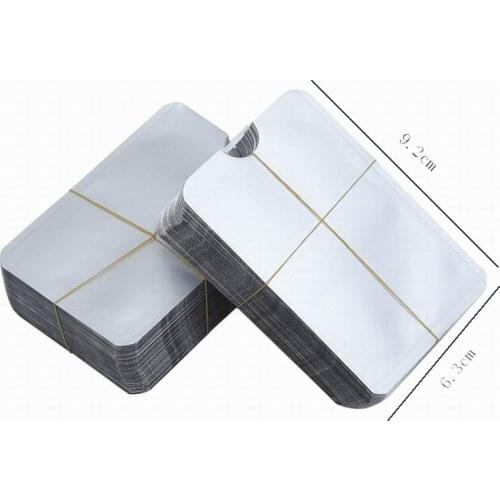 Wholesale 5000pcs Anti Theft Credit Card Holder Aluminum RFID Blocking Sleeve Protect your money and ID info