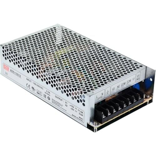 Original Mean Well ADS-15512 meanwell Security Series 12V 5V 153W Single Output wtih 5V 3A DC/DC Converter