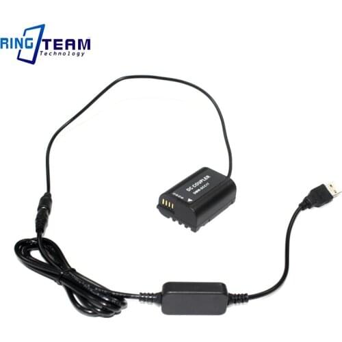 8.7V USB Adapter Cable to DMW-DCC17 DC Coupler DMW-BLK22 Dummy Battery for Panasonic DC-S5 DC-S5K Lumix S5