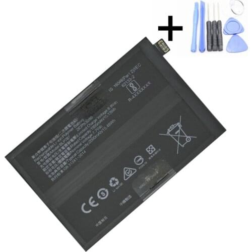 1x Battery Replacement for OPPO reno4, reno4pro Reno 4pro,reno4SE BLP787 BLP789 BLP811 Smart Phone Batteries + Repair Tools kit