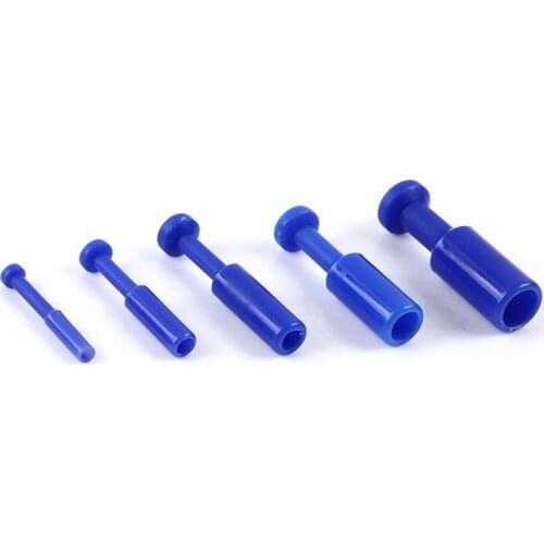 10PCS Blue Nylon Pneumatic Blanking Plug Hose Tube Push Fit Connector Air Line 4/6/8/10/12MM