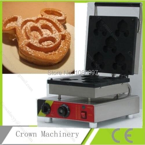 110V 220V Electric Mickey waffle Cake machine; waffle machine