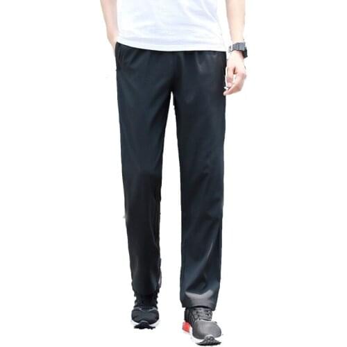 2021 New Quick Dry Mens Active Pants Outside Plus Size 6XL Long Men Pants Active Elastic Waist Men Exercise Pants ,ZA490