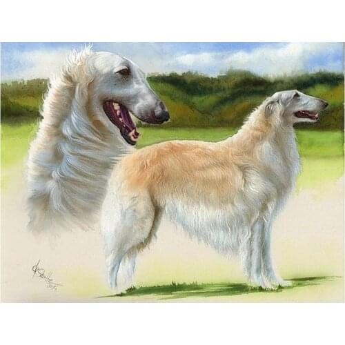 5D DIY Full Square/Round Diamond Painting Cross Stitch Whippet dogs animal pet Diamond Embroidery Rhinestone Mosaic Home Decor