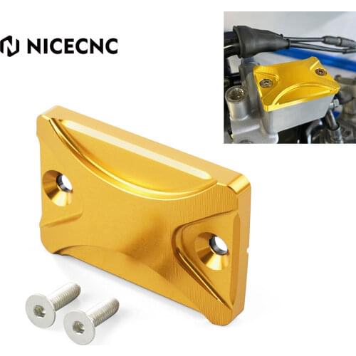 NICECNC Front Brake Fluid Reservoir Cover Cap For Suzuki RMX250S DR250R DJEBEL250XC 250SB DRZ400S/SM LTR 450 LTZ 250 400 ATV