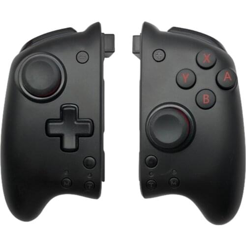 Wireless Game Controller Bluetooth-Compatible Gamepad Handle Grip One-key Wake-up Vibration for Switch Joy-con Left Right Host