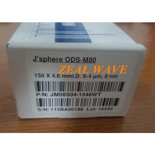 C18 Liquid Chromatography Column YMC J’Sphere-ODS-M80 150*4.6 JM08S04-1546WT