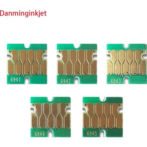T6941-T6945 Cartridge Chip For Epson SureColor T3000 T3070 T3200 T5200 T7200 T3270 T5270 T7270 one time use