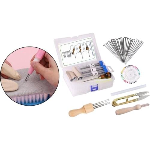 109 Pieces Needle Felting Tool Kit,3 Sizes Felting Needles with Awl,Storage Box for Needle Felt Needle Felting Tools
