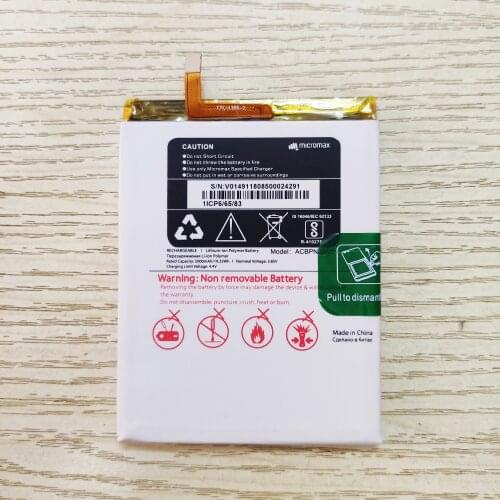 New 5000mAh ACBPN50M03 battery for micromax Mobile phone