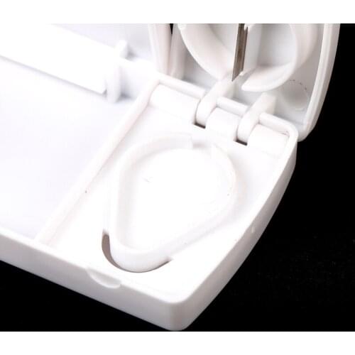 New Travel Pill Case Splitters Plastic Medicine Organizer Container Divider Pills Storage Box Tablet Cutter
