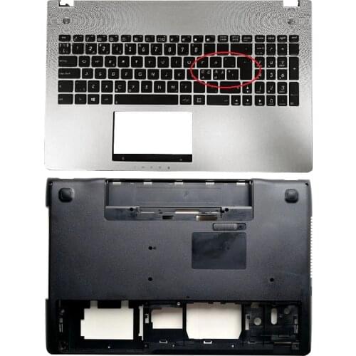 Laptop Palmrest Backlit keyboard/Bottom Case For ASUS N56 N56V N56VM N56VZ N56SL N56DP N56DY N56JK N56JN N56JR N56VB N56VJ N56VV