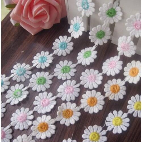 Factory Direct Color Embroidery water-soluble Small Lace DIY Clothing Accessories Lace