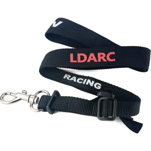 LDARC Radio Transmitter Neck Belt Drone Remote Controller Strap Adjustable Black 28mm Width