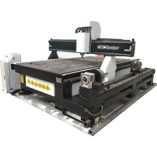 Hot Mach3 1325 CNC Router 4 Axis For Sale/4x8 feet China CNC Carving Machine With Rotary Engraving CNC Machine For Wood