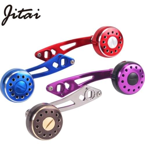 JITAI Fishing Reel Handle For Baitcasting Reels 8*5mm Aluminum Alloy Reel Handle Rocker Fishing Tackle Accessory Light Durable