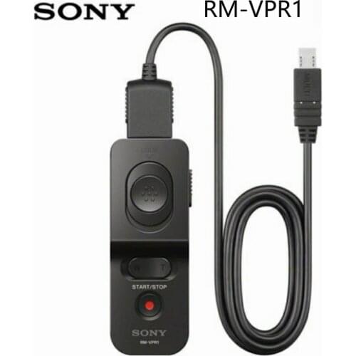 SONY RM-VPR1 Shutter Line Remote Control for sony A6000 A6300 A6400 A7II A7RII A7R2M2M3 A9 A7R4 AX700 CX680 AX45 RX10 camera