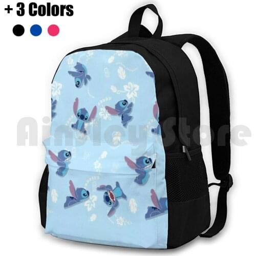 Steack Lholi Outdoor Hiking Backpack Riding Climbing Sports Bag Lilo And And Lilo Lilo Cartoon Experiment 626 Hawaii M0Ncler