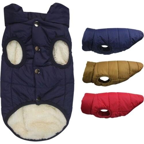 Winter Pet Dog Clothes Super Warm Jacket Thicker Cotton Coat Waterproof Small Dogs Pets Clothing For French Bulldog Puppy