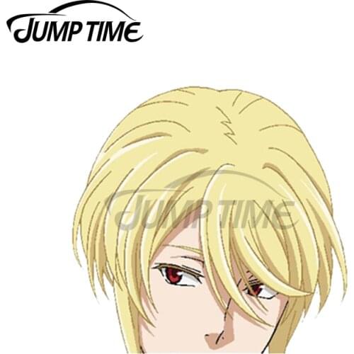 Jump Time 13 x 8cm For Moriarty The Patriot William James Moriarty Peeker Car Stickers Decal For VAN Scratch-Proof Laptop Decor