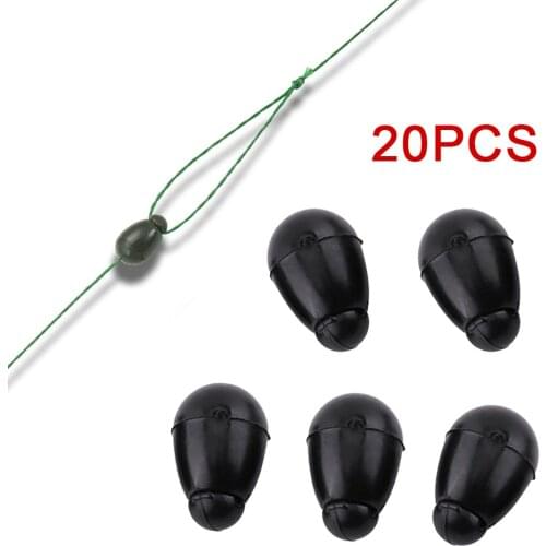 20pcs Beads Quick Change Carp Terminal Tackle Method Feeder Fishing Tools Connector Fish Tackles Pesca Iscas Accessories S/L