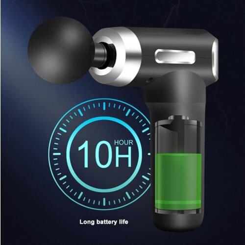 Long Last Massage Gun Deep Percussion Massager Muscle Vibrating Relaxing Ultra Massage Equipment Percussion Massager Deep Muscle