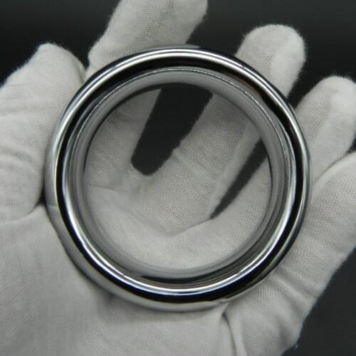 Happygo, Stainless Steel Penis Rings,Delay Premature Ejaculation,Prevent Impotence,Penis Lock,Sex Toys,Cock Ring,Lock Semen 606S