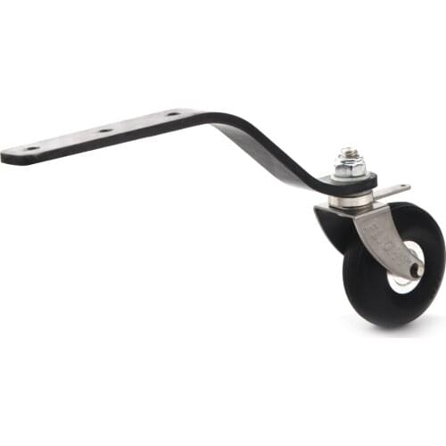 Carbon Fiber Tail Landing Gear Set With PU Wheels For 50cc 100cc RC Airplane Model