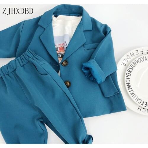 Girls Boys Suits for Weddings Kids Blazer School Suit for Boy Costume Toddler Boys Suits Set Formal Girl Suit Children Clothes