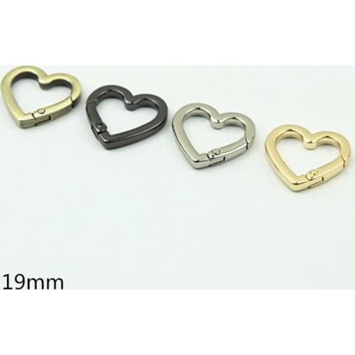 19mm Heart Sharp Metal Eyelet with Screws ,Nickel Finish