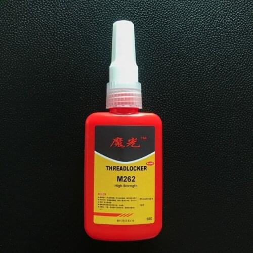 MG 50ml universal medium and high strength permanent thread locking glue anaerobic glue 262 glue