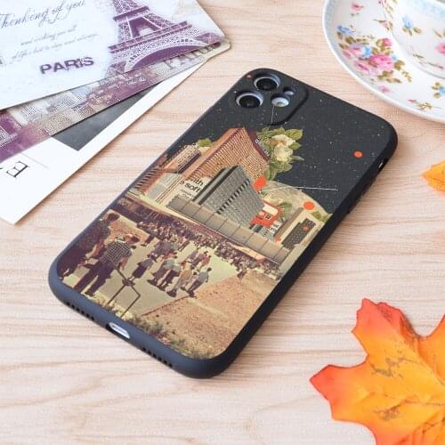 For iPhone Software Road Print Soft Matt Apple iPhone Case