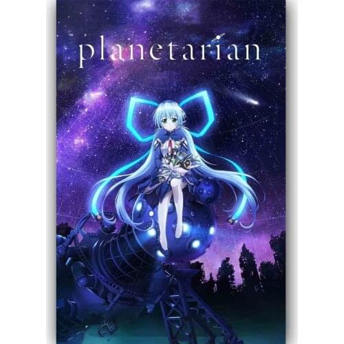 New Planetarian Chiisana Hoshi no Yume-Silk Art Poster Wall Sticker Decoration Gift