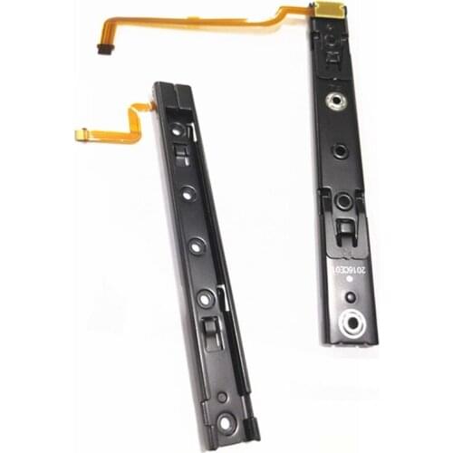 Original Repart Part Right and left Slide rail With Flex Cable Fix Part For Nintendo- Switch Console NS rebuild track
