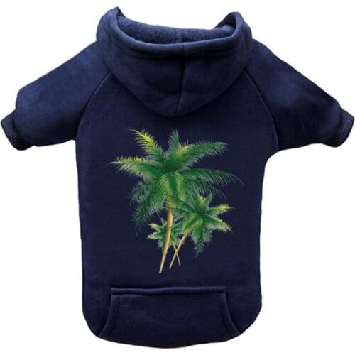 Pet Dog Cats Autumn Winter Plus Velvet Hat Pocket Sweater Hoodies Elephant Skr Cats Pattern Pet Costume Jacket Keep Warm Clothes