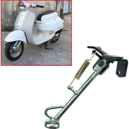 For HONDA DIO AF24 GIORNO motorcycle foot support kick stand foot side stand pad stand Iron material Side Support Side Kickstand