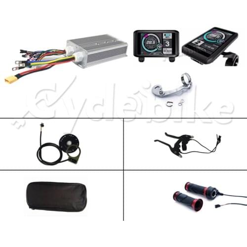TFT display 48V-72v 80A 5000w electric bike controller system with Controller Bag