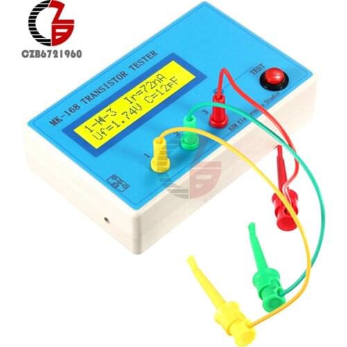 MK-168 Transistor Tester Capacitor Inductance LCR NPN PNP Mosfet Resistor Meter