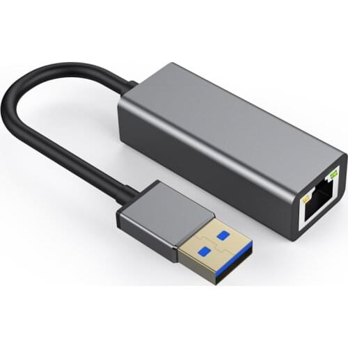 USB 3.0 Gigabit Ethernet Network Card RJ45 Lan Adapter 10/100/1000 Mbps Ethernet Converter Realtek RTL8153 For Laptop PC Win7 8