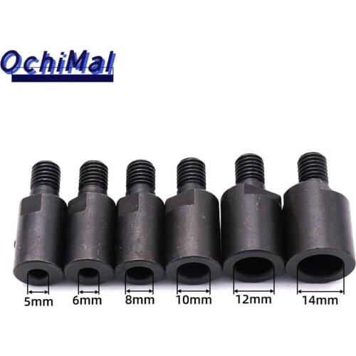 1 Set 5-14mm M10 Bushing Saw Blade Connecting Shaft For Saw Blade Connection Joints Coupling Chuck Adapter Angle Grinder Tool