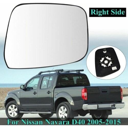 Side Car Rear View Mirror Side Wing Door Mirror Glass Power Heated for Nissan Navara D40 2005 - 2015