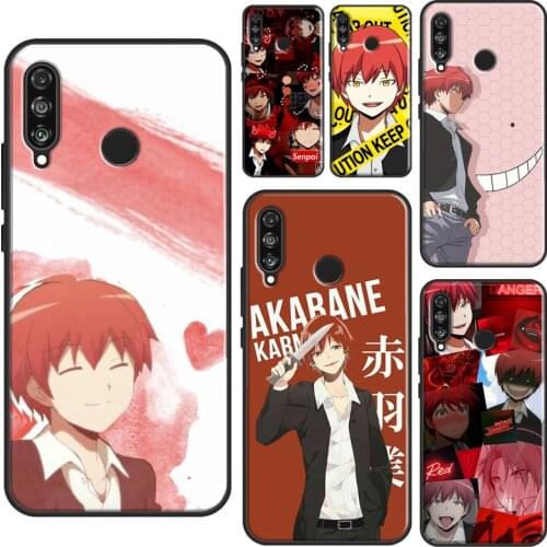 Karma Akabane Assasination Classroom For Huawei P30 P40 Lite P20 Pro Nova 5T P Smart 2021 Case For Honor 10X Lite 10i 8X 9X