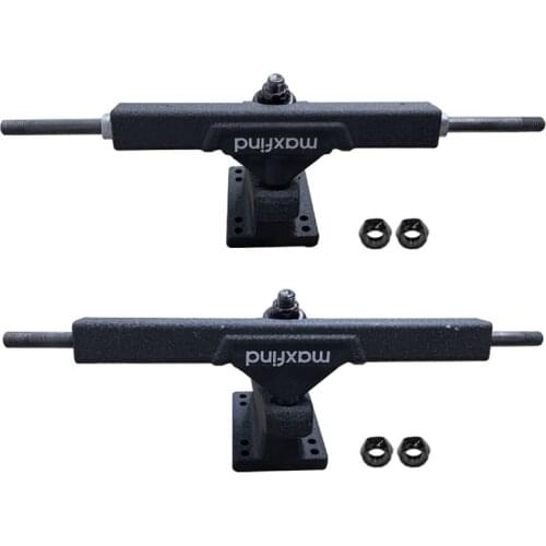 Long Electric Skateboard Truck Set Double Kingpin Mountain AT Electric Skateboard Truck for Double Wheel Hub Motor Drive