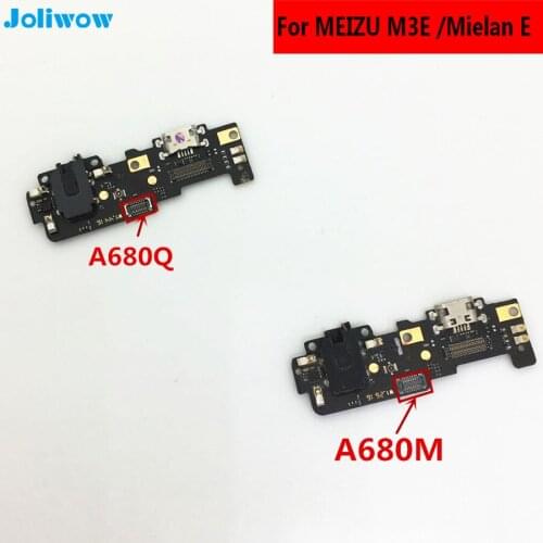 For MEIZU M3E Mielan E Microphone Module+USB Charging Port Board Flex Cable Connector Parts Replacement of repair