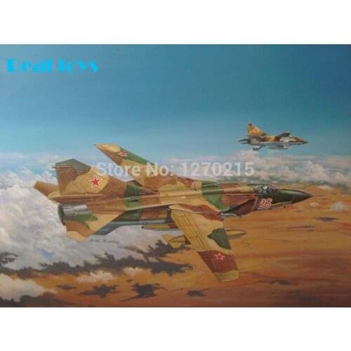 Trumpeter model 02855 1/48 Russian MIG-23ML Flogger-G plastic model kit