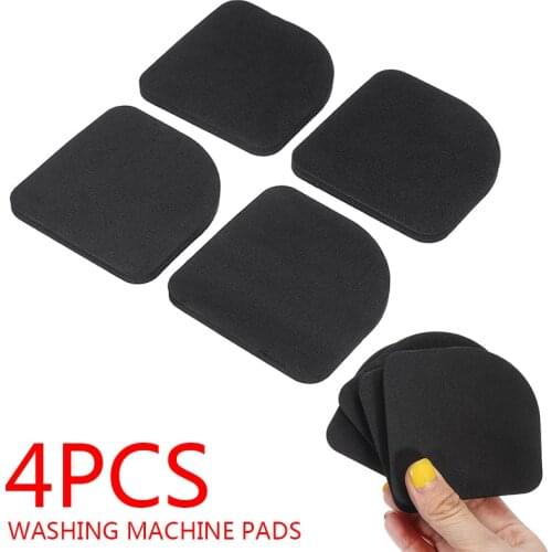 4pcs Washing Machine Anti-Vibration Pad Shock Pads Multifunctional Furniture Refrigerator Non-slip Mats